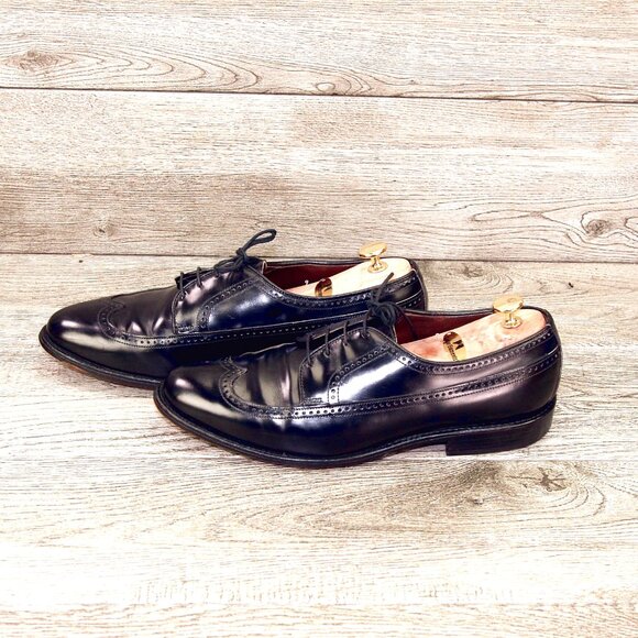 Allen Edmonds RICHMOND Longwing 9 D Black * add $15 new Cedar Trees main image 5